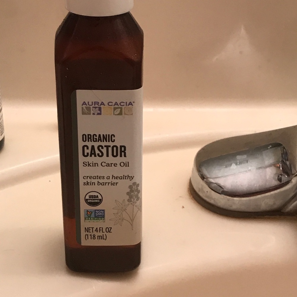 Used Organic Castor Oil